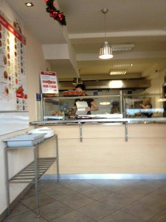 Tu jadamy jak u Mamy